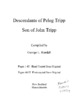 Descendants of Peleg Tripp Son of John Tripp Descendants of Peleg Tripp Son of John Tripp